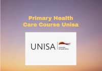  Primary Health Care Course Unisa